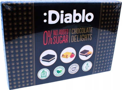 Picture of Chocolate delight box Diablo Sugar Free (with stevia), 115 g