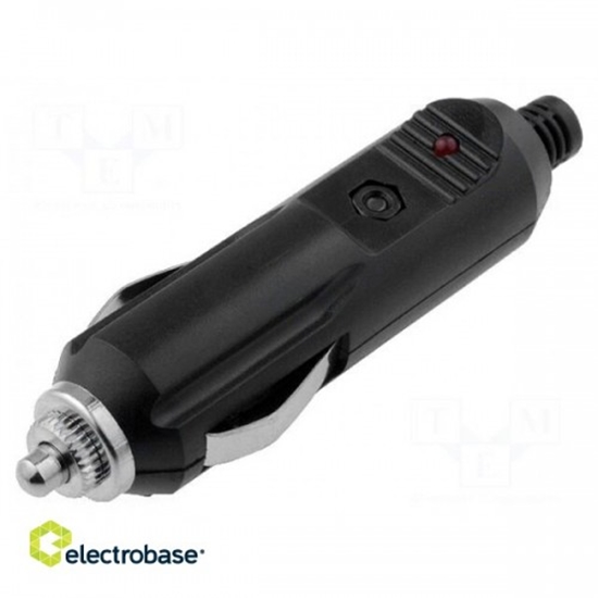 Picture of Cigarette lighter plug; 5A; Sup.volt: 12÷24VDC