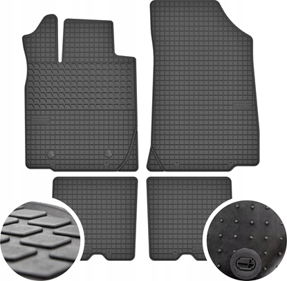 Attēls no Cikcar Dywaniki gumowe do Dacia Logan/Duster/Sandero I