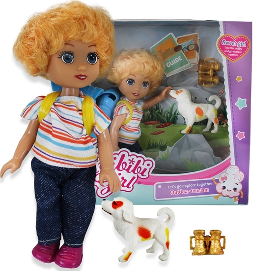 Picture of Ciuciubabka SODKA LALECZKA LALKA Z PIESKIEM PIES LORNETKA AKC