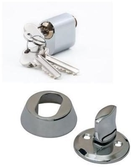 Изображение CYLINDER SET SCANDINAVIAN E701 18 CHROME