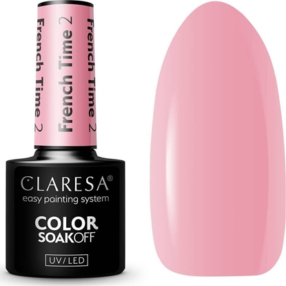 Изображение Claresa CLARESA Lakier hybrydowy do paznokci FRENCH TIME - 2  5g