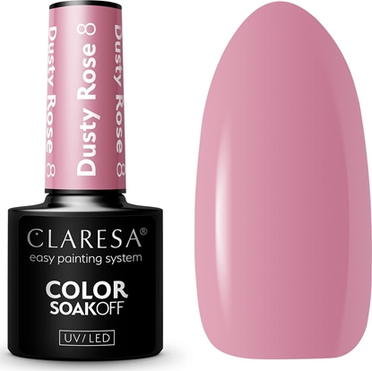 Изображение Claresa Claresa Lakier hybrydowy Dusty Rose 8 - 5 g