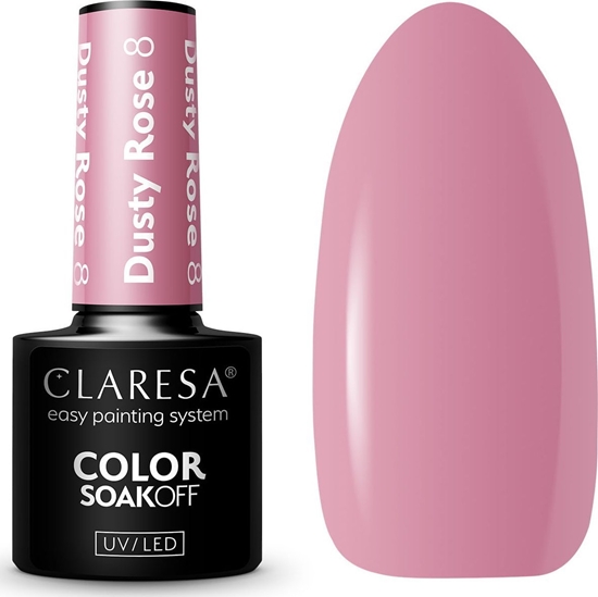 Изображение Claresa Claresa Lakier hybrydowy Dusty Rose 8 - 5 g