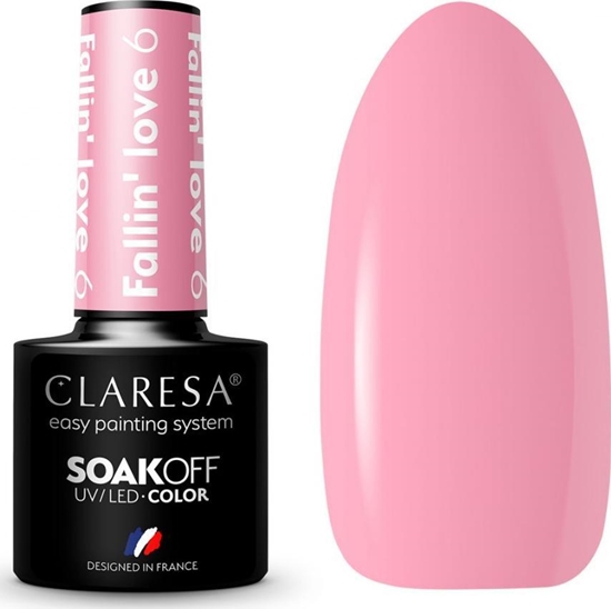 Изображение Claresa CLARESA Lakier hybrydowy FALLIN"LOVE 6 -5g