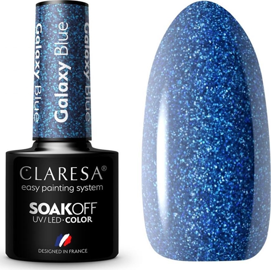 Изображение Claresa CLARESA Lakier hybrydowy Galaxy Blue 5g