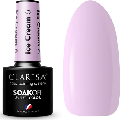 Изображение Claresa CLARESA lakier hybrydowy Ice cream 6 -5g