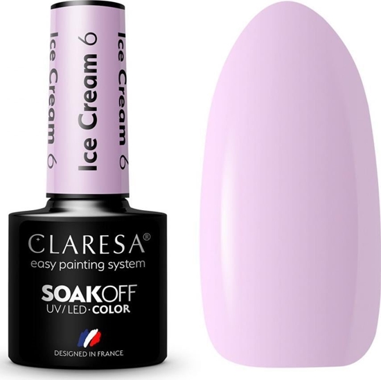Изображение Claresa CLARESA lakier hybrydowy Ice cream 6 -5g