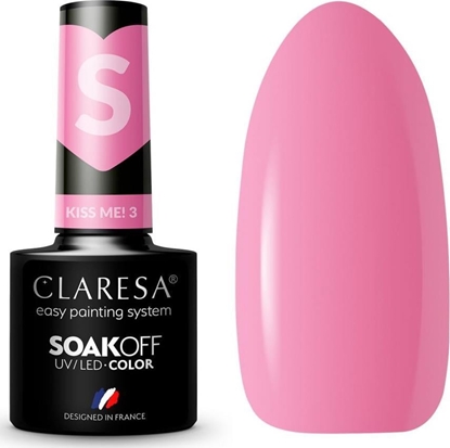 Изображение Claresa CLARESA lakier hybrydowy Kiss Me! 3 -5g