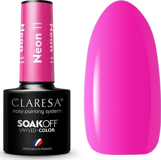 Изображение Claresa CLARESA Lakier hybrydowy NEON 11 -5g