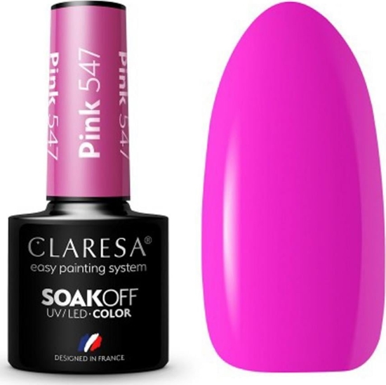 Изображение Claresa CLARESA Lakier hybrydowy PINK 547 -5g