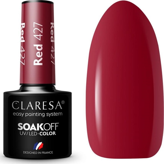 Изображение Claresa CLARESA Lakier hybrydowy RED 427 -5g