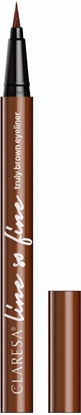 Изображение Claresa Claresa Line So Fine eyeliner w pisaku Brown