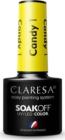 Изображение Claresa Claresa Soak Off UV/LED Candy lakier hybrydowy 1 5g