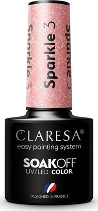 Attēls no Claresa Claresa Soak Off UV/LED Sparkle lakier hybrydowy 3 5g