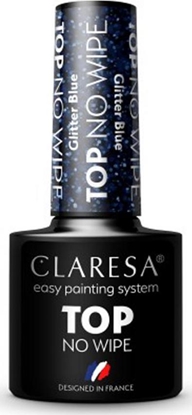 Picture of Claresa CLARESA Top No Wipe 5g Glitter Blue