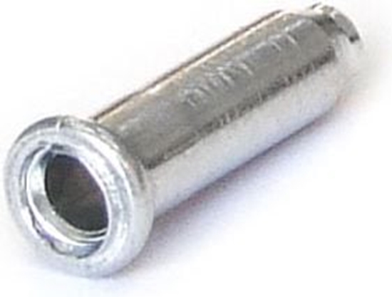 Picture of Clarks Kocówka Linki Hamulca/Przerzutki CX88DP 1mm - 1,6mm Aluminiowa 10 szt Srebrna (CLA-CX88-10PB-SILV)