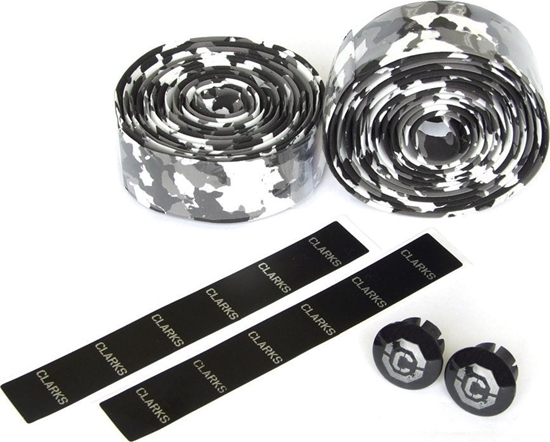 Изображение Clarks Owijki kierownicy CLARKS CHBT-28, STANDARD, Czarno-biae moro