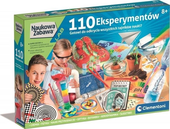 Изображение Clementoni Clementoni Naukowa zabawa. 110 Eksperymentów 50720