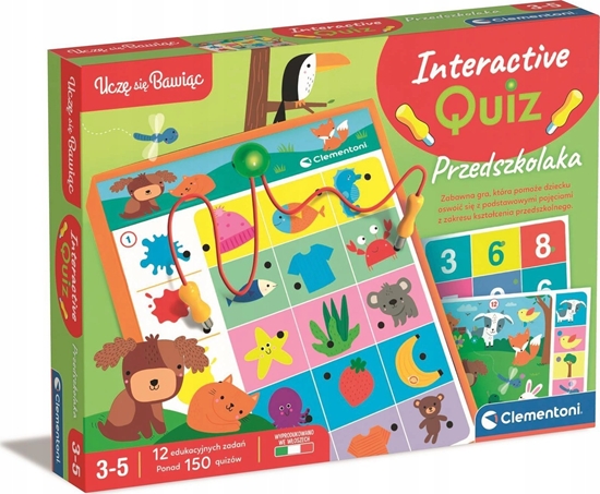 Picture of Clementoni Gra Interaktywny Quiz Przedszkolaka