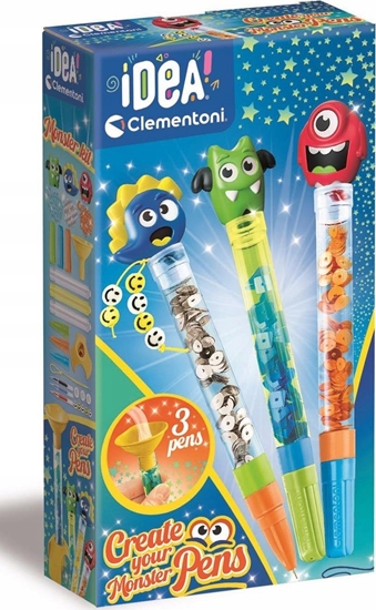 Изображение Clementoni ZEST KREAT MONSTER DLUGOPISY CLM PUD