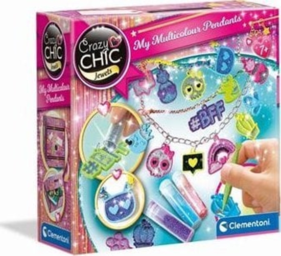 Изображение Clementoni Zestaw Crazy Chic - Kolorowe Charmsy