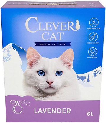 Изображение Clever Cat Lavendel 6 L