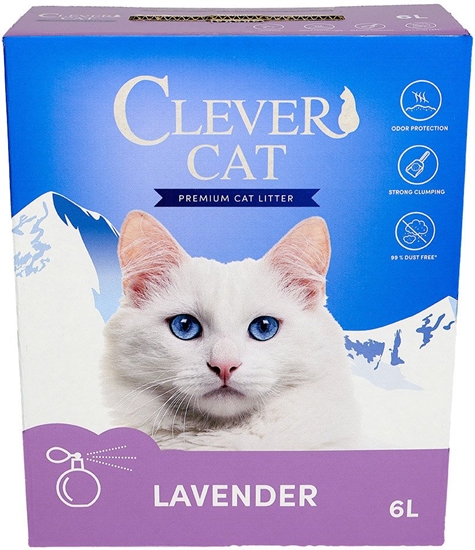 Изображение Clever Cat Lavendel 6 L