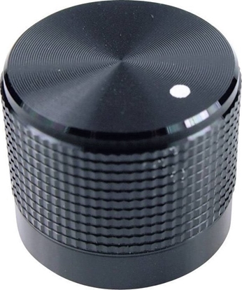 Attēls no Cliff Cliff FC7225 Drejeknap med punkt Sort (Ø x H) 20 mm x 17 mm 1 stk