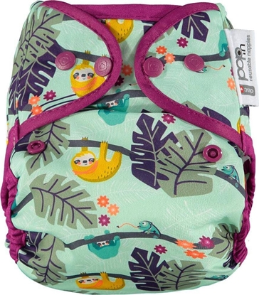 Изображение Close Caboo Otulacz, pieluszka wielorazowa z napami Sloth 3-16 kg, 1 szt.