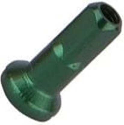 Изображение Cn Spoke Nyple AN12 12mm aluminiowe zielone 144szt.