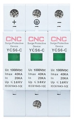 Picture of CNC CNC DC virtampi ribotuvas, 3P, C klass, 20-40 kA, 1000VDC