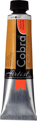 Picture of Cobra Artist Water-Mixable Oil Colour Tube Yellow Ochre 227