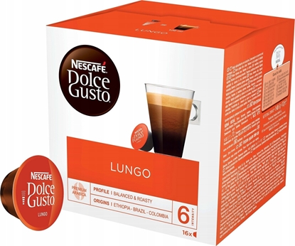 Attēls no Coffee capsules NESCAFE(r) Dolce Gusto(r) Lungo, 16 pcs.