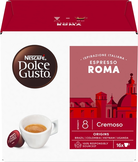 Picture of Coffee capsules NESCAFE(r) Dolce Gusto(r) Roma, 16 pcs.