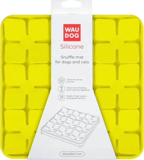 Picture of Collar WAU DOG MATA SPOWALNIAJCA SILIKONOWA     20,5x20,5x1,7cm ÓTA