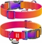 Attēls no Collar WAU DOG OBROA RECYCLED GRADIENT S        1,5/25-35cm NYLON POMARACZOWY