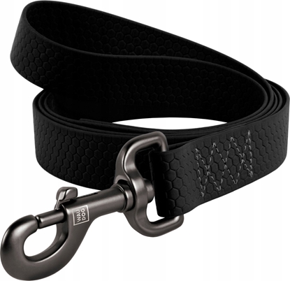 Picture of Collar WAU DOG SMYCZ WATERPROOF 2,0/305cm PVC    CZARNA