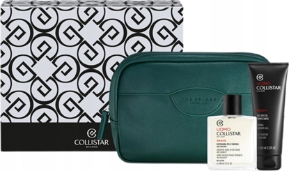 Picture of COLLISTAR_Sensitive Skin After Shave pyn po goleniu 100ml + el pod prysznic 100ml + kosmetyczka