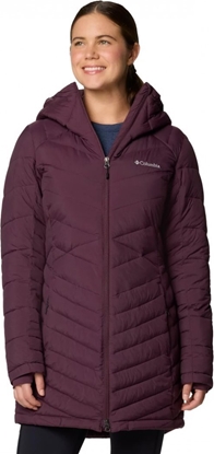 Attēls no Columbia Joy Peak Hooded II Mid Jacket 2088641607 Bordowe M