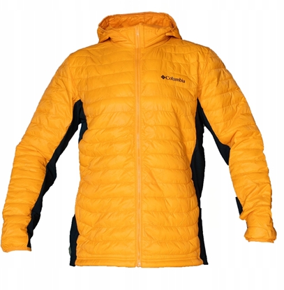 Picture of Columbia Powder Pass Hybrid Hooded Jacket 2126101816 Pomaraczowe XL