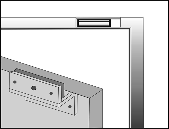 Picture of Commax UCHWYT MONTAOWY BK-600ZL