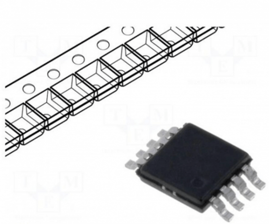 Picture of Comparator; universal; 2÷30V; SMT; VSSOP8; Comparators: 2; 20nA