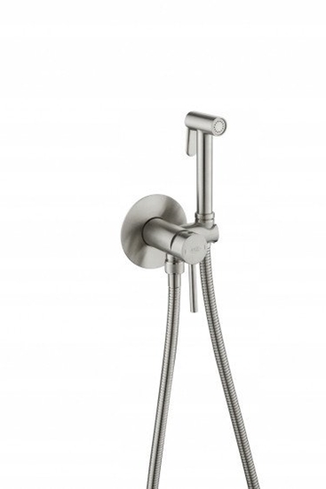 Picture of Concealed bidet mixer with shower BlueWater BOSTON BOS-BBP.040, nickel