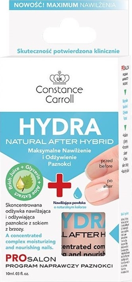 Picture of Constance Carroll Nail Care Odywka do paznokci Hydra Natural After Hybrid 10ml