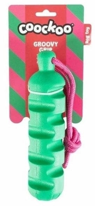 Изображение COOCKOO ZABAWKA DLA PSA GUMOWA GROOVY     GRIP ZIELONA  /3/36