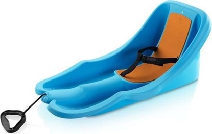 Изображение CorbySport Plastikowe sanki BABY RIDER - niebieskie
