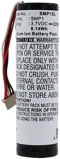Picture of CoreParts MBXMPL-BA199, Battery, Sony, Lithium Polymer (LiPo), 2200 mAh, 3.7 V, 8.14 Wh