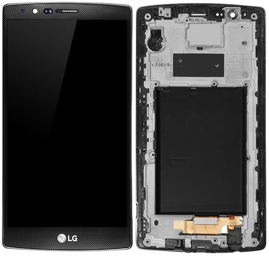 Изображение CoreParts MSPP73241, Display, LG, G4 H815, Black, 140 mm, 240 mm