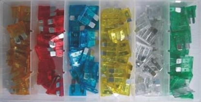 Изображение Corona Zestaw bezpieczników samochodowych 120szt. (C0404)